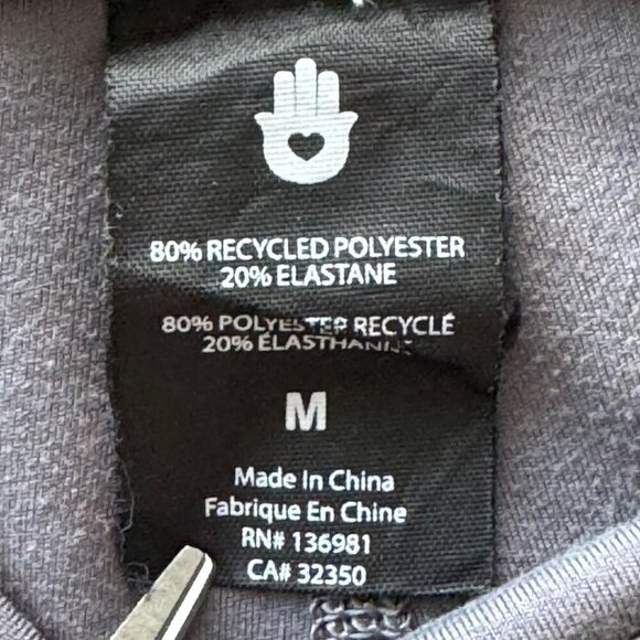 NWOT Spiritual Gangster SG Intent High Waisted Legging Gray Eco Women’s Size M - Picture 11 of 15